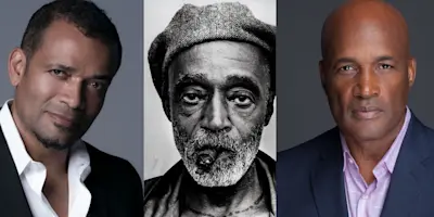 Photo credit: Mario Van Peebles, Melvin Van Peebles and Kenny Leon (Photos courtesy of DKC/O&M and GVN Releasing)