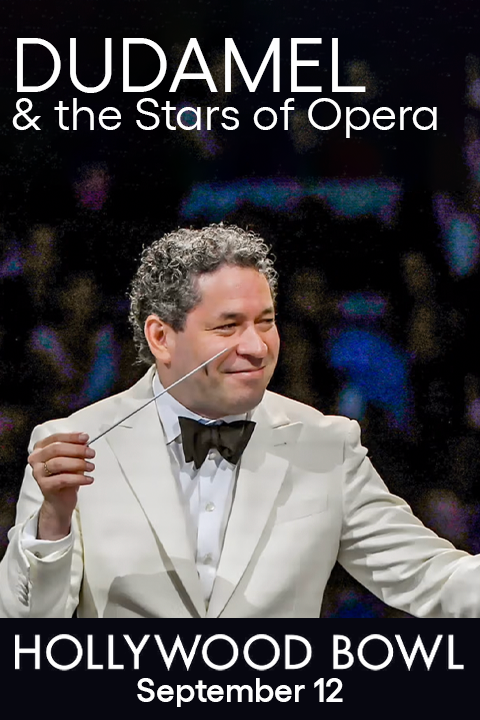 Dudamel and the Stars of Opera show poster
