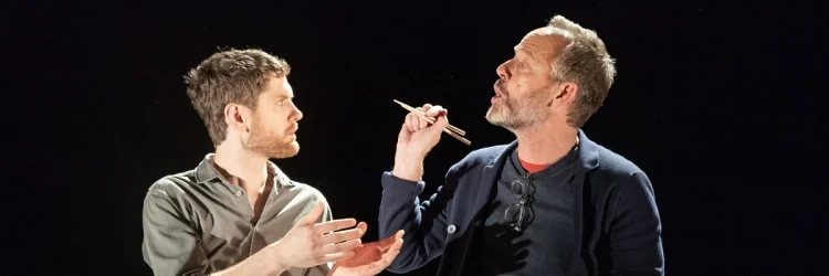 Kyle Soller & John Benjamin Hickey in The Inheritance