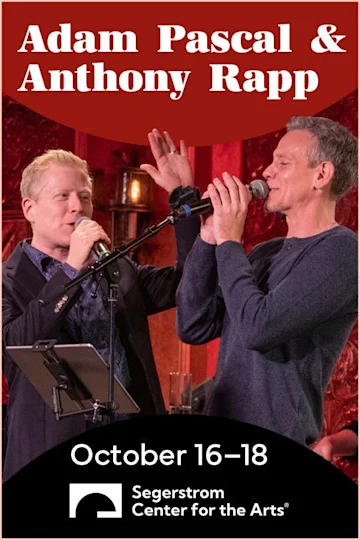 Adam Pascal & Anthony Rapp Tickets