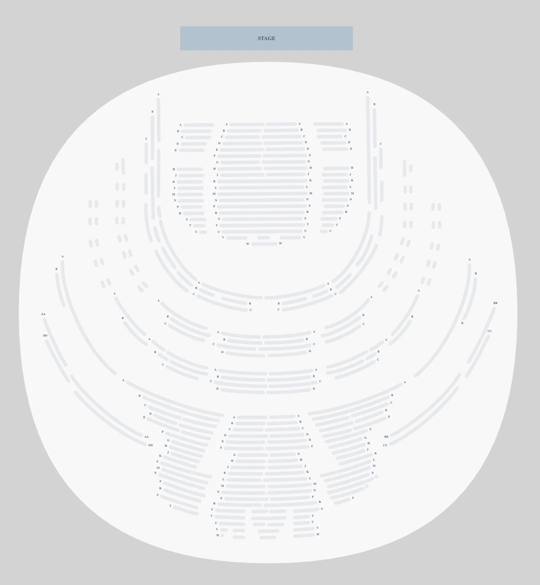 Royal Opera House seating plan