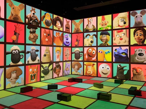 Larger Than Life: Starring Wallace & Gromit, Shaun and More production photography