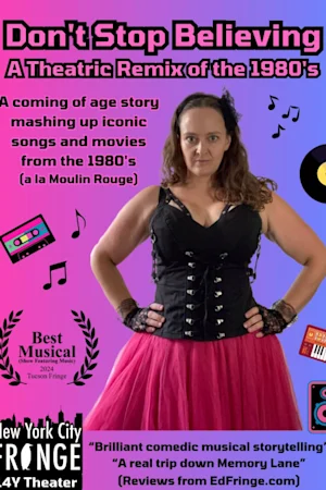 Don’t Stop Believing: A Theatric Remix of the 1980s (New York City Fringe 2024) Tickets