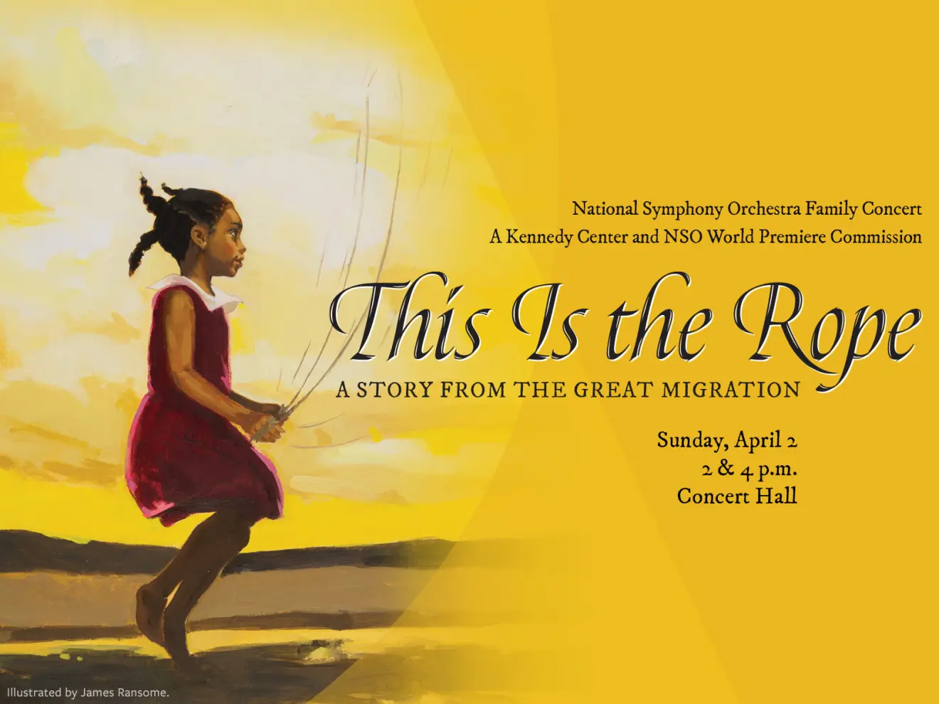 NSO Family Concert:  This Is the Rope: A Story from the Great Migration