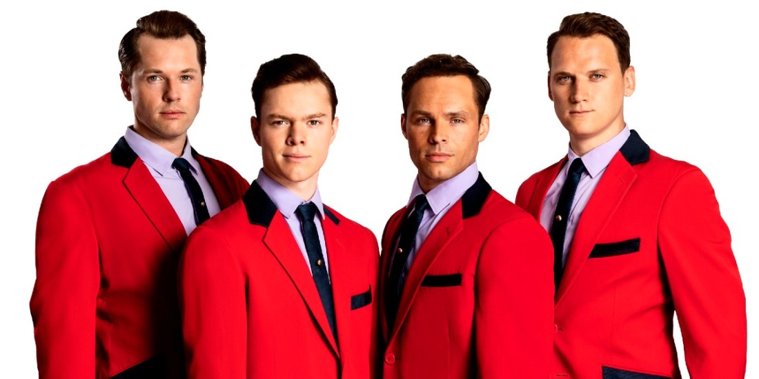 Photo credit: Cast of Jersey Boys (Photo by Darren Bell)