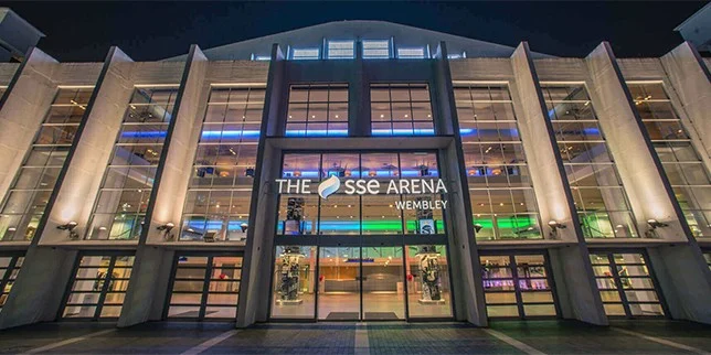 The OVO Arena Wembley