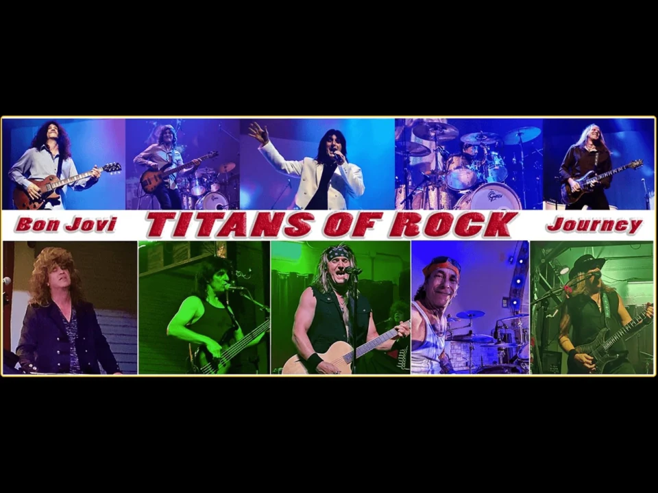 Titans of Rock -Journey Bon Jovi Tribute Band Livin on a prayer & Don’t Stop Believin’: What to expect - 1