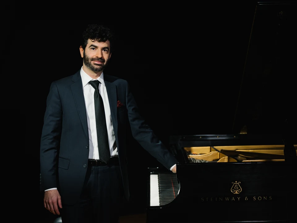 Production shot of The Chamber Music Society of Lincoln Center: An Evening with Michael Stephen Brown in NYC with Michael Stephen Brown as a performer of the night.