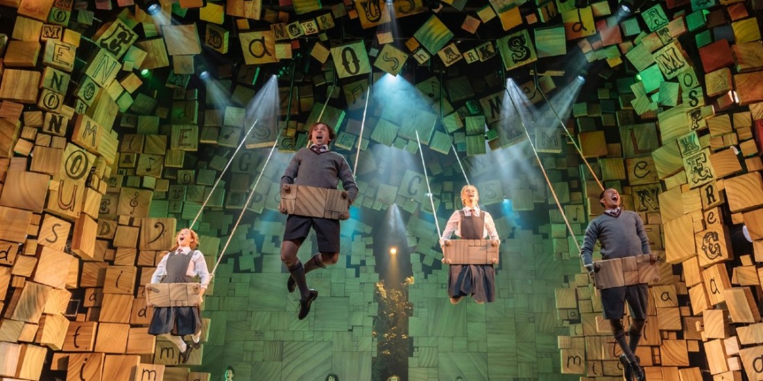 Photo credit: Matilda the Musical (Photo by Manuel Harlan)