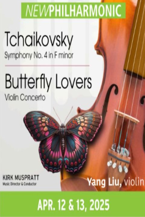 New Philharmonic: Butterfly Lovers Violin Concerto and Tchaikovsky Symphony No. 4 in Chicago