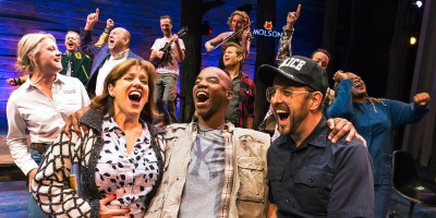 Photo credit: Cast of Come From Away (Photo by Matthew Murphy)