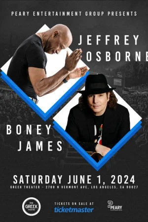 Jeffrey Osborne & Boney James  Tickets