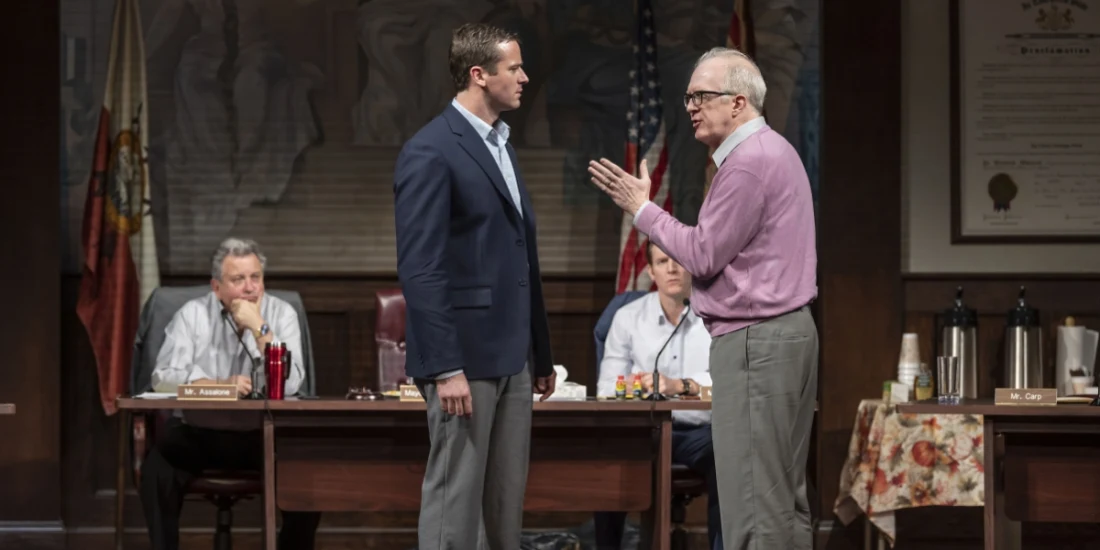Armie Hammer & Tracy Letts in The Minutes