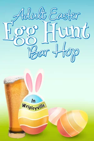 Adult Easter Egg Hunt Bar Hop - Includes Buffet, Bunny Ears & Gift Cards! Tickets