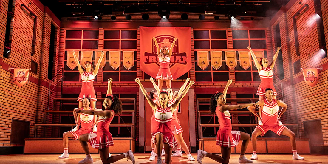 Photo credit: Bring It On cast (Photo by Helen Maybanks)