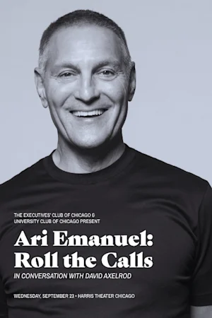 Ari Emanuel in conversation with David Axelrod - Book tour tickets