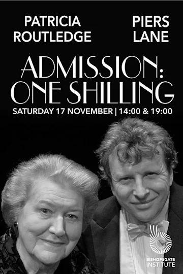 Admission: One Shilling tickets