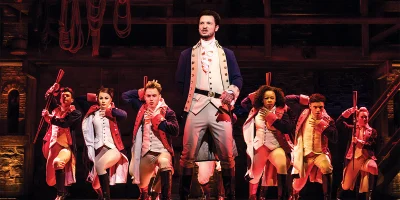 Photo credit: Original London cast of Hamilton (Photo courtesy of Hamilton)