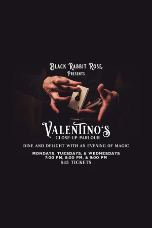 Magic Dine & Delight: Valentino's Close-Up Parlour Tickets