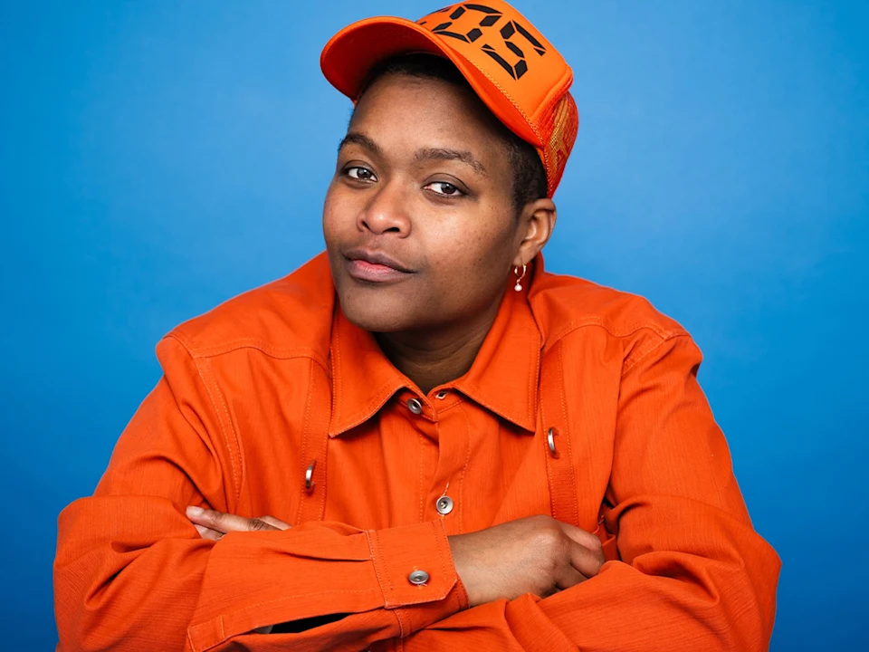 Production shot of The Comedy Series featuring Sam Jay: "We the People" in New York, with Sam Jay.