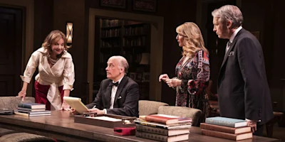 Margaret Colin, Frank Wood, Ilana Levine & Gregg Edelman in The Perplexed