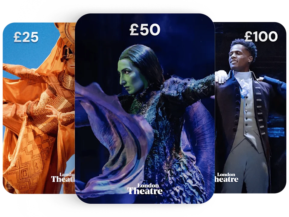 London Theatre Gift Cards: What to expect - 1