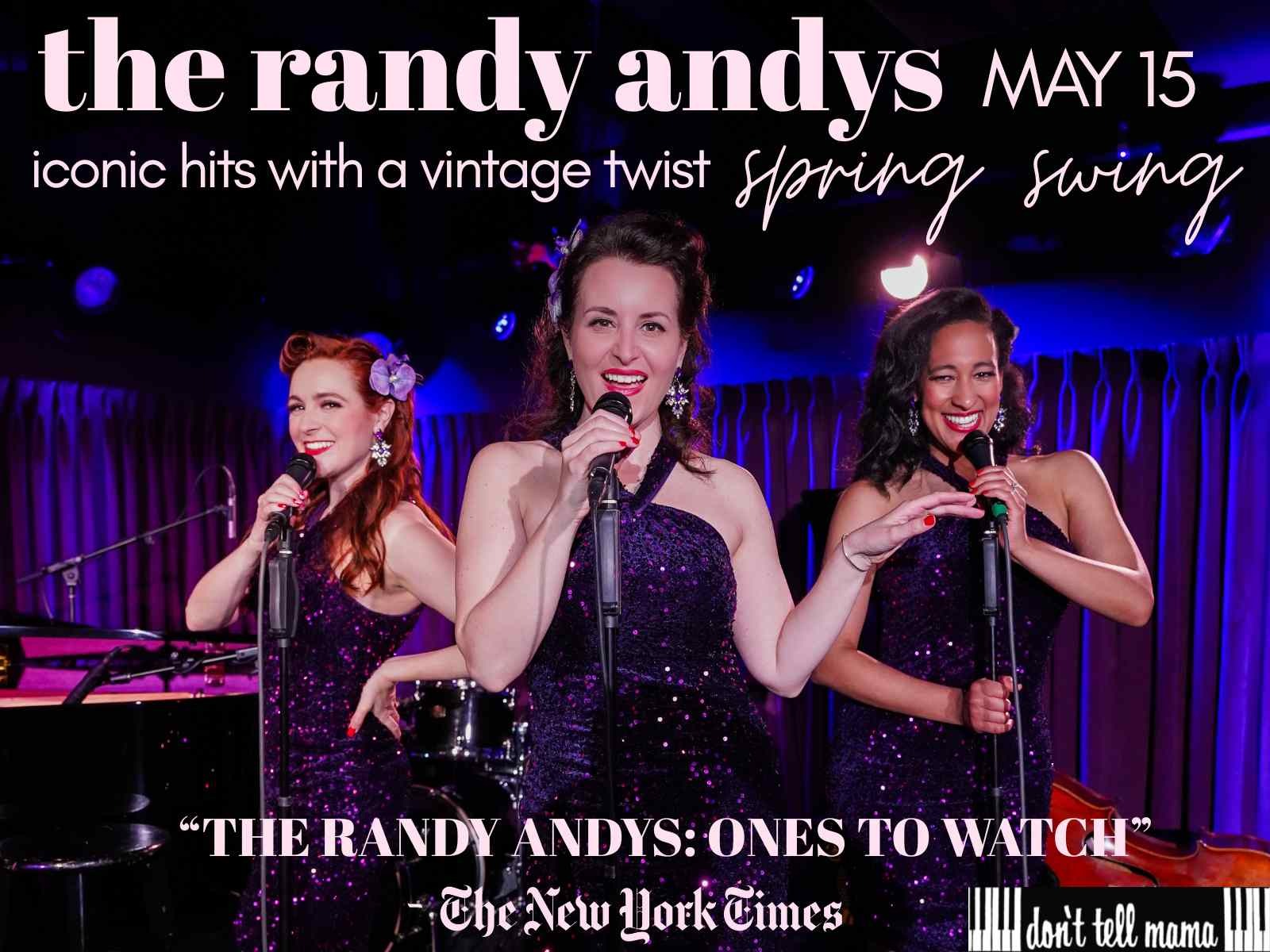 The Randy's The Randy Andys Spring Swing: ONE NIGHT ONLY! tickets | New York | TodayTix