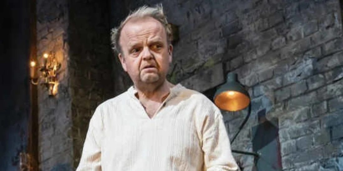 Photo credit: Toby Jones in Uncle Vanya (Photo by Johan Persson)