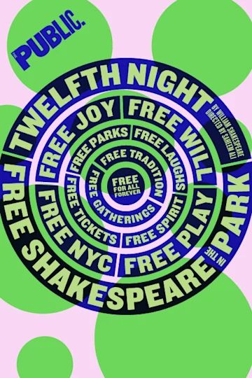 Standard Lottery - Twelfth Night: Free Shakespeare in the Park Tickets