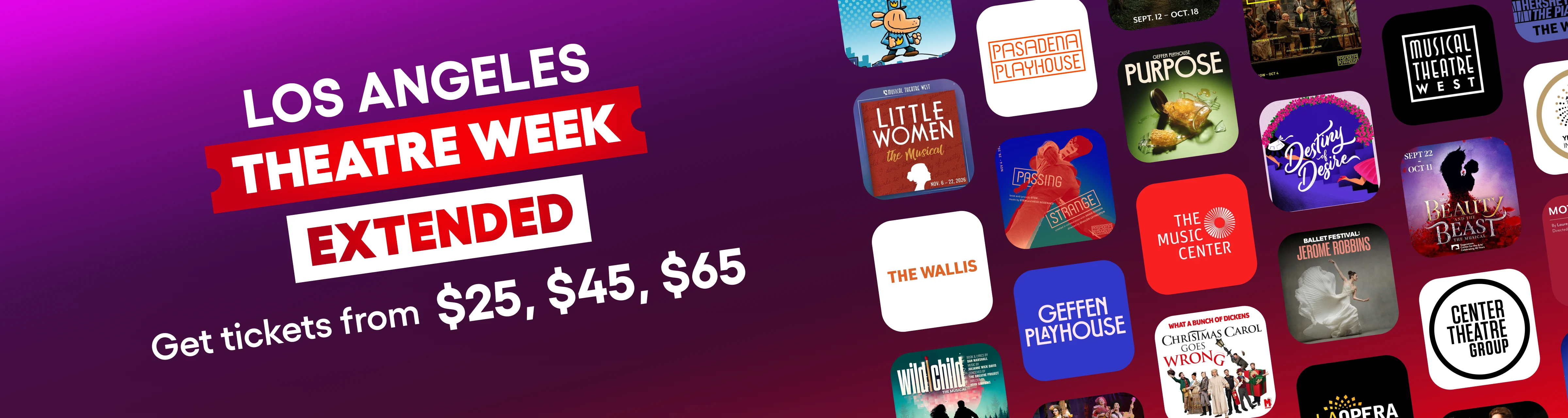 LA | TT | Lower Homepage Banner | LA Theatre Week Extended 2026