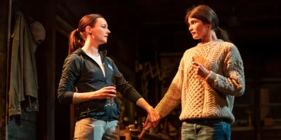 Lydia Wilson and Gemma Arterton in 'Walden' (Photo by Johan Persson)