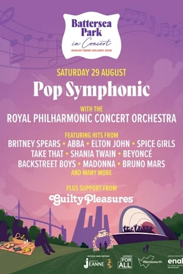 Pop Symphonic - Battersea Park in Concert tickets