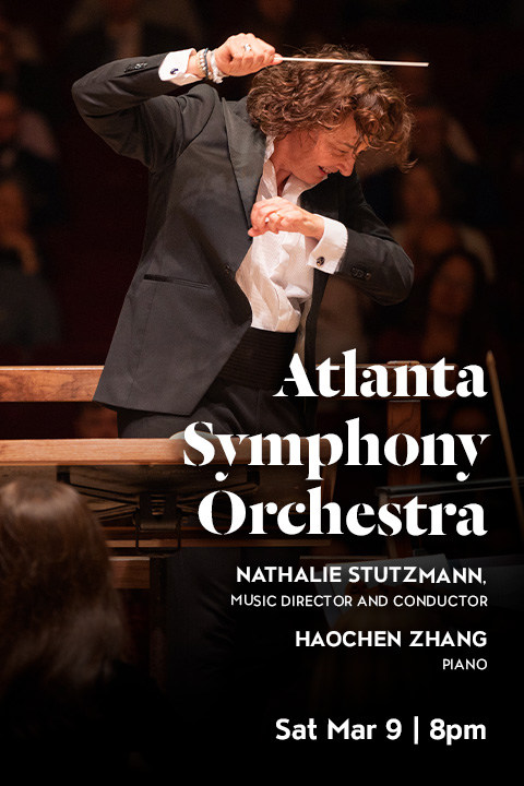 Atlanta Symphony Orchestra show poster