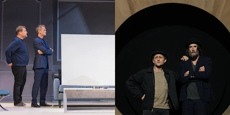 The old friends duo: Art and Waiting for Godot