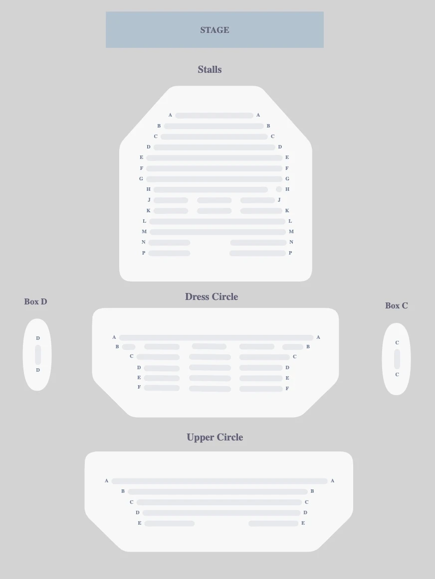 Theatre Royal Stratford East seating plan