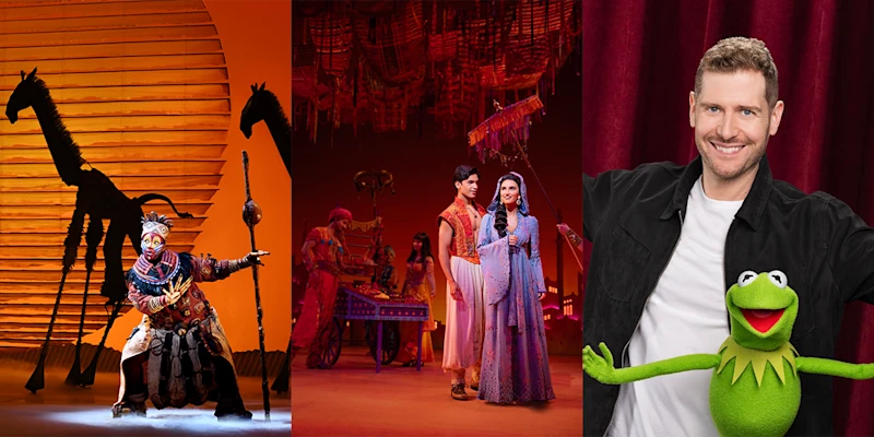 The "who cares if it’s technically for kids" trio: Aladdin, The Lion King, and Rob Lake with the Muppets