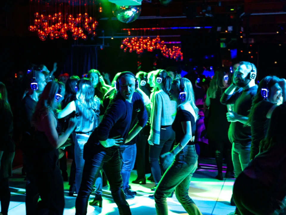 NYC Silent Disco Smackdown: 12 DJ Dance Party @230 FIFTH Penthouse: What to expect - 1