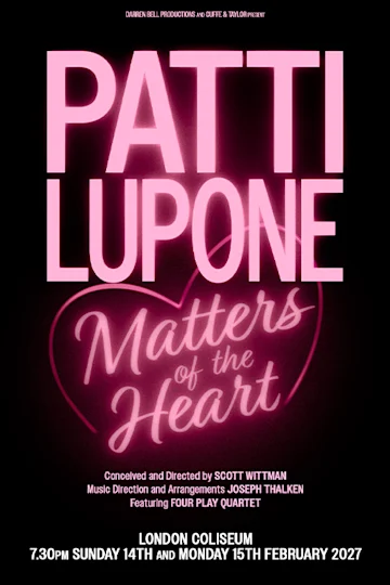Patti LuPone - Matters Of The Heart tickets