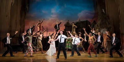 Photo credit: Dave Thomas Brown as Elder Price in The Book of Mormon (Photo courtesy of The Press Room NYC)