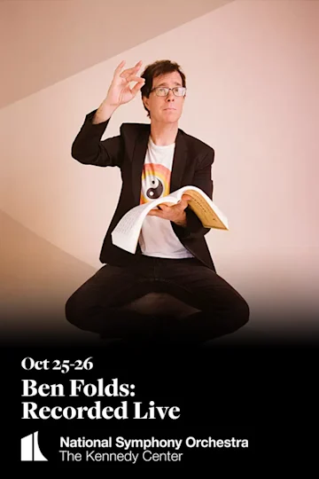 Ben Folds: Recorded Live with the NSO in the Concert Hall Tickets