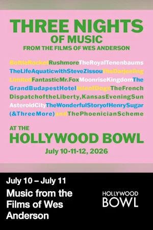 Music from the Films of Wes Anderson tickets