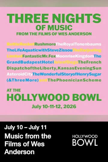 Music from the Films of Wes Anderson tickets