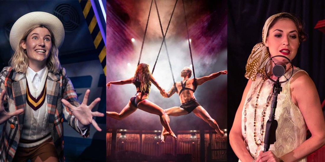 Photo: Dr. Who Time Fracture, Magic Mike Live!, and The Great Gatsby