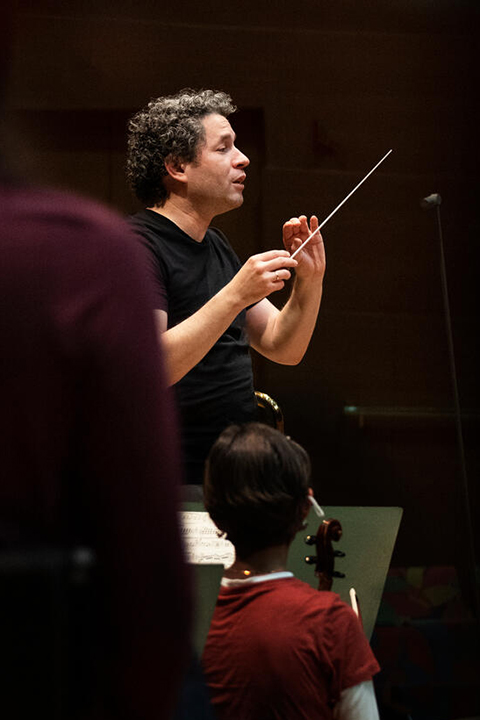 Dudamel Conducts Bruckner show poster