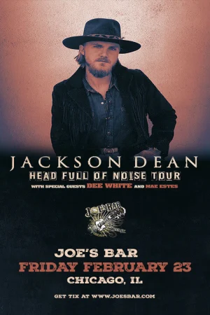 Jackson Dean: Head Full of Noise Tour with Dee White & Mae Estes Tickets