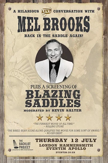 Mel Brooks: Back In The Saddle Tickets