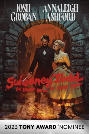 Sweeney Todd on Broadway Poster