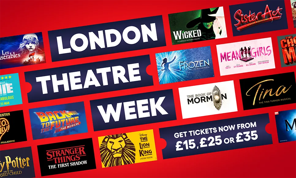 London Theatre tickets Official West End tickets Book today