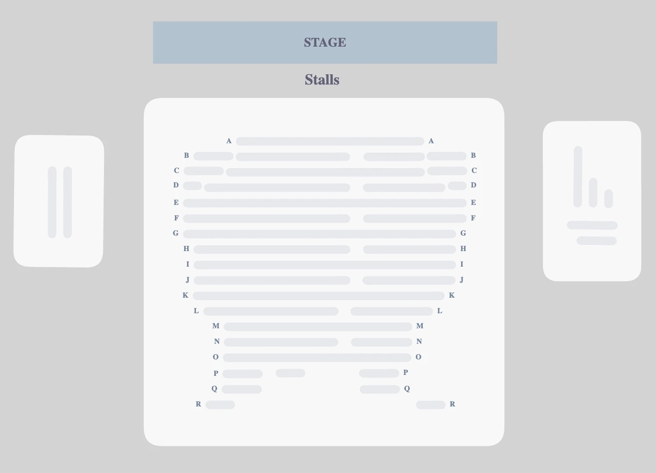 Leicester Square Theatre seating plan