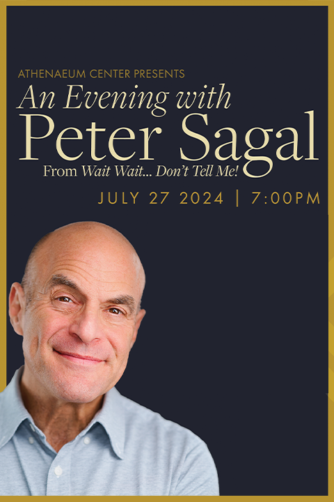 An Evening with Peter Sagal show poster